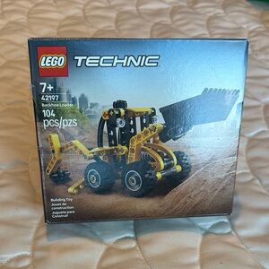 LEGO Technic Backhoe Loader - Yellow and Black